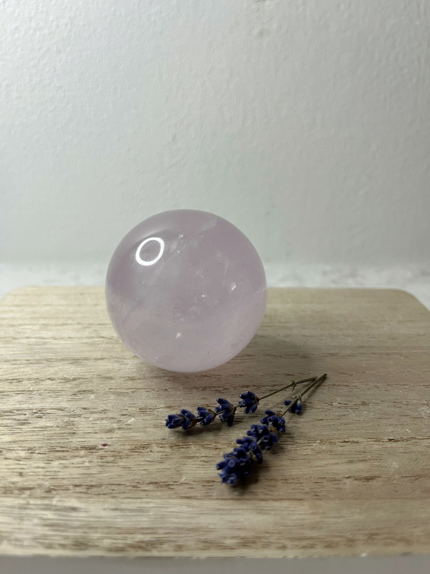 Periwinkle Quartz Kugel