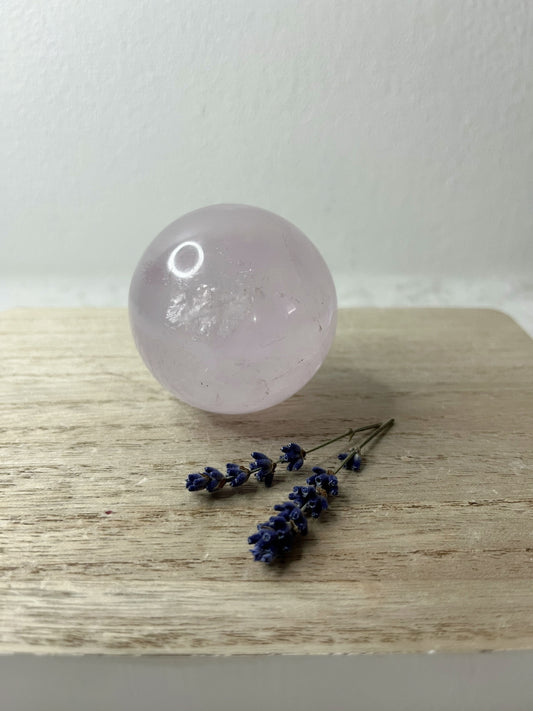 Periwinkle Quartz Kugel